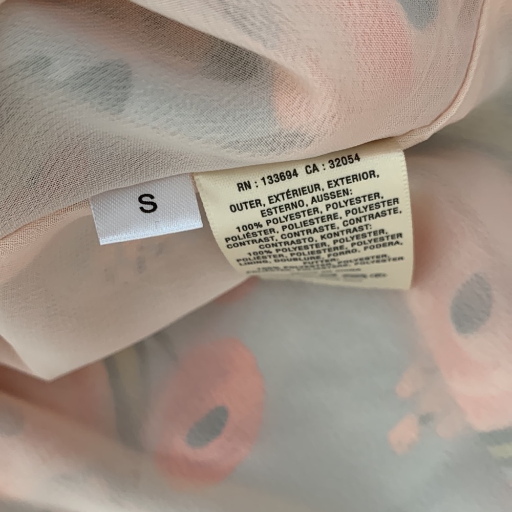 Like NEW!! Anthro Rifle Paper Co. Fluttered Blooms Dress - Picture 12 of 14